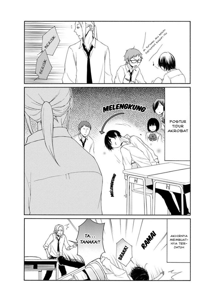 Tanaka-kun wa Itsumo Kedaruge Chapter 28 - halaman 14