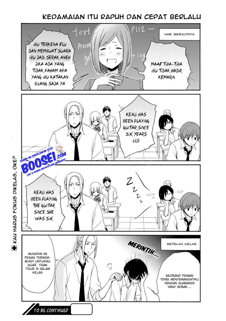 Tanaka-kun wa Itsumo Kedaruge Chapter 28 - halaman 17