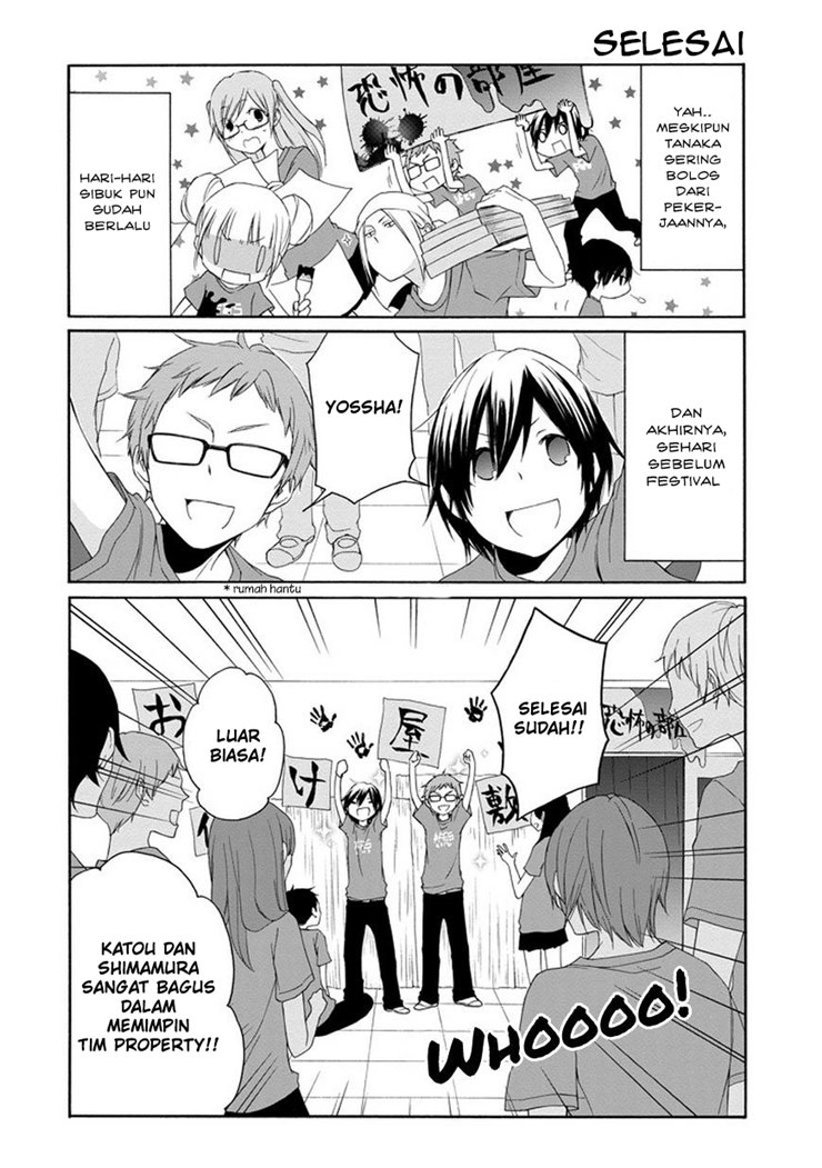 Tanaka-kun wa Itsumo Kedaruge Chapter 29 - halaman 14