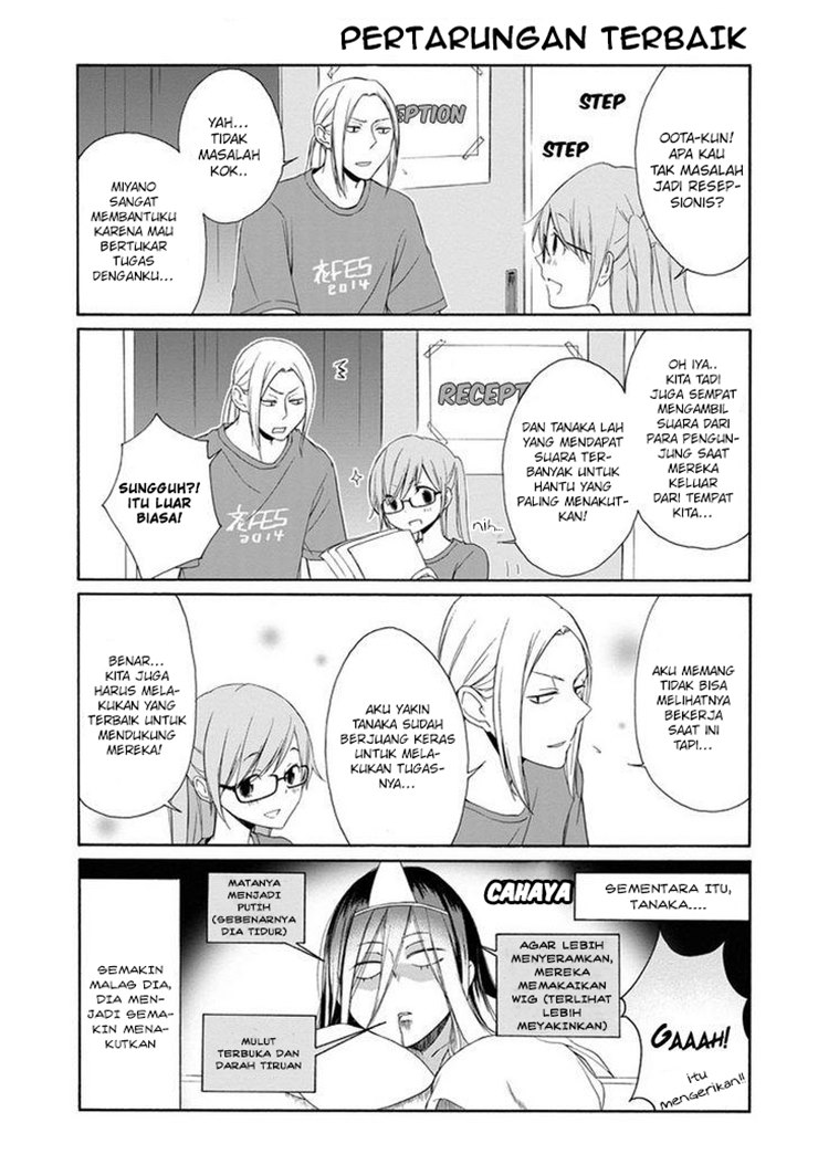 Tanaka-kun wa Itsumo Kedaruge Chapter 30 - halaman 7