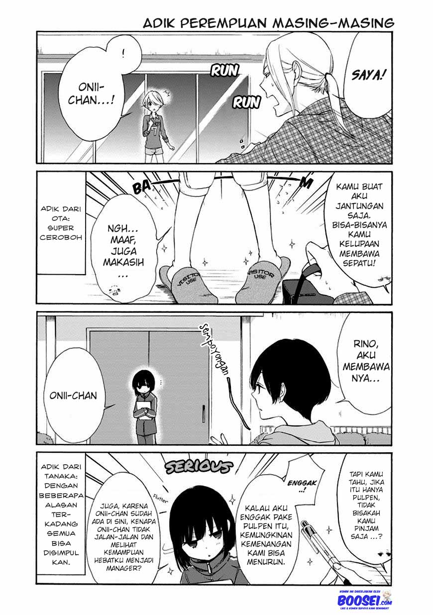 Tanaka-kun wa Itsumo Kedaruge Chapter 32 - halaman 4