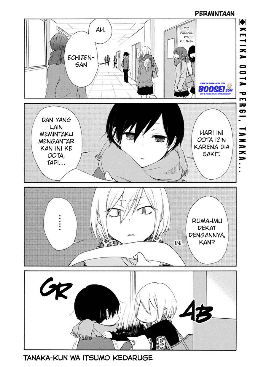 Tanaka-kun wa Itsumo Kedaruge Chapter 33 - halaman 3