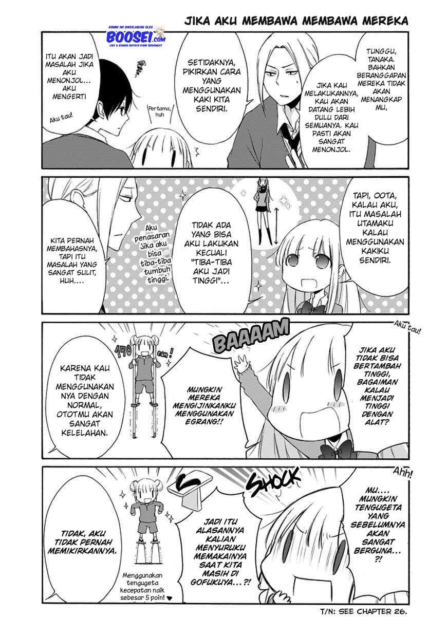 Tanaka-kun wa Itsumo Kedaruge Chapter 34 - halaman 7