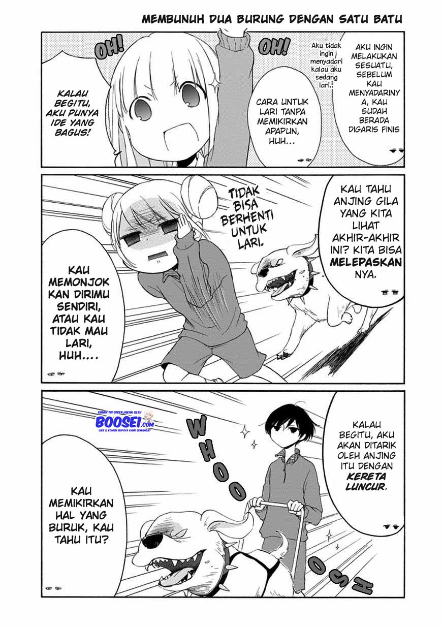 Tanaka-kun wa Itsumo Kedaruge Chapter 34 - halaman 9