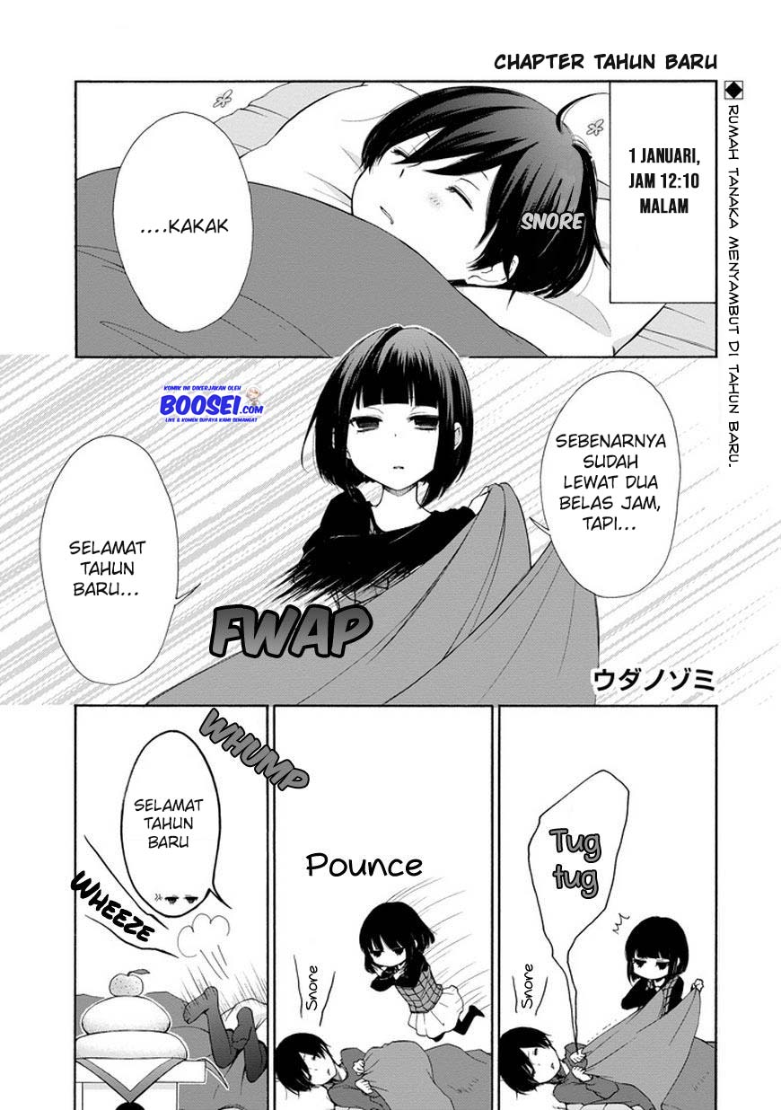 Tanaka-kun wa Itsumo Kedaruge Chapter 35.5 - halaman 3