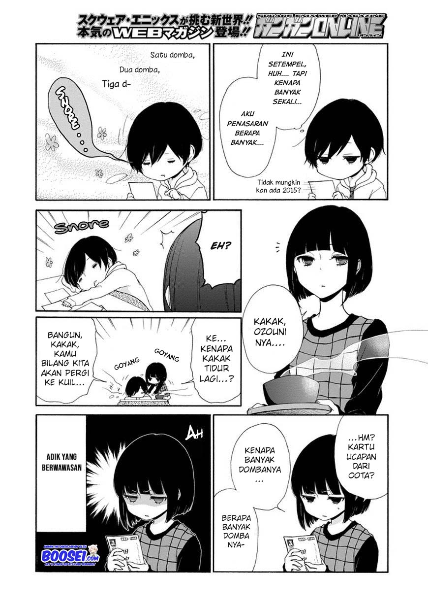 Tanaka-kun wa Itsumo Kedaruge Chapter 35.5 - halaman 6
