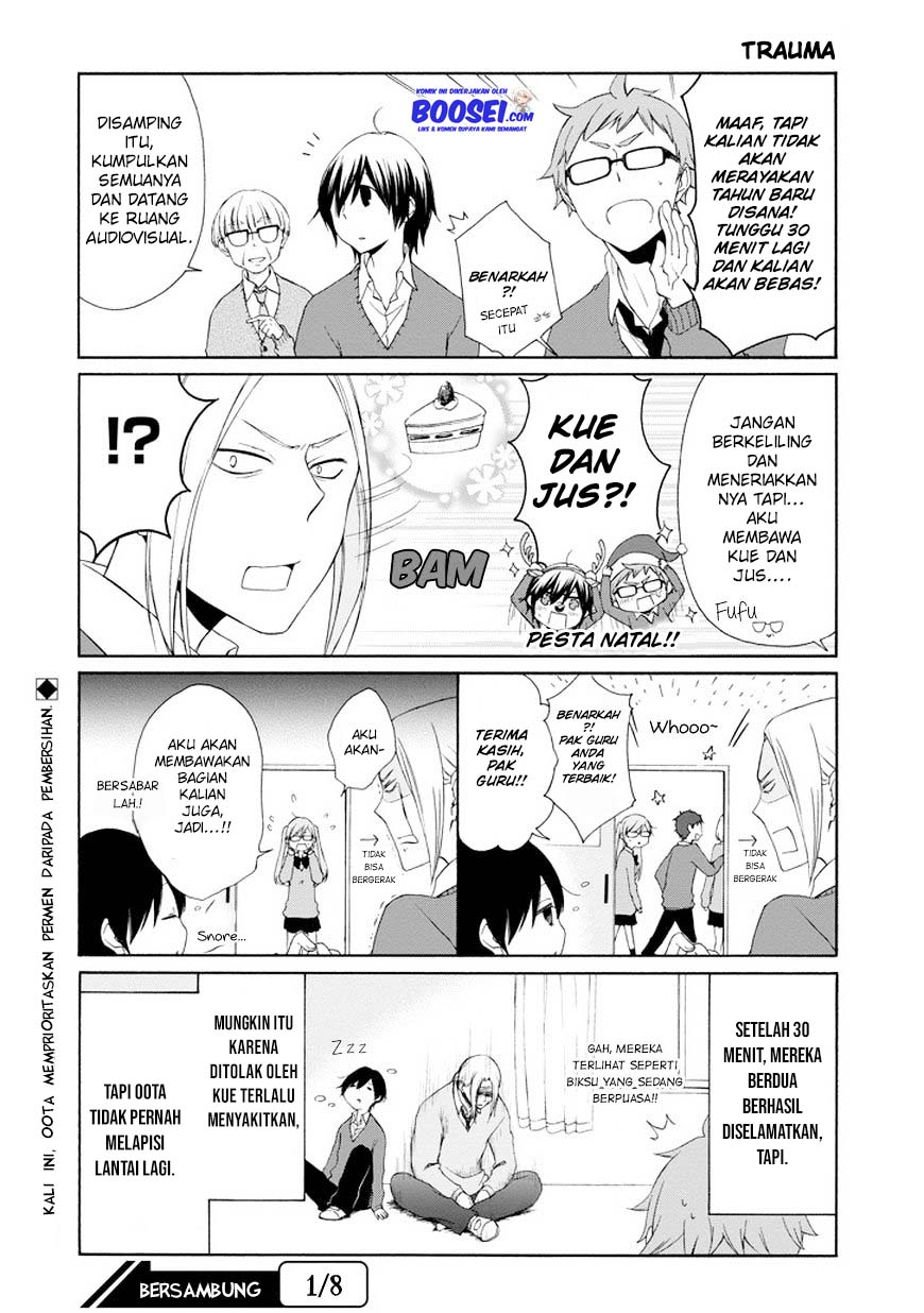 Tanaka-kun wa Itsumo Kedaruge Chapter 35 - halaman 14