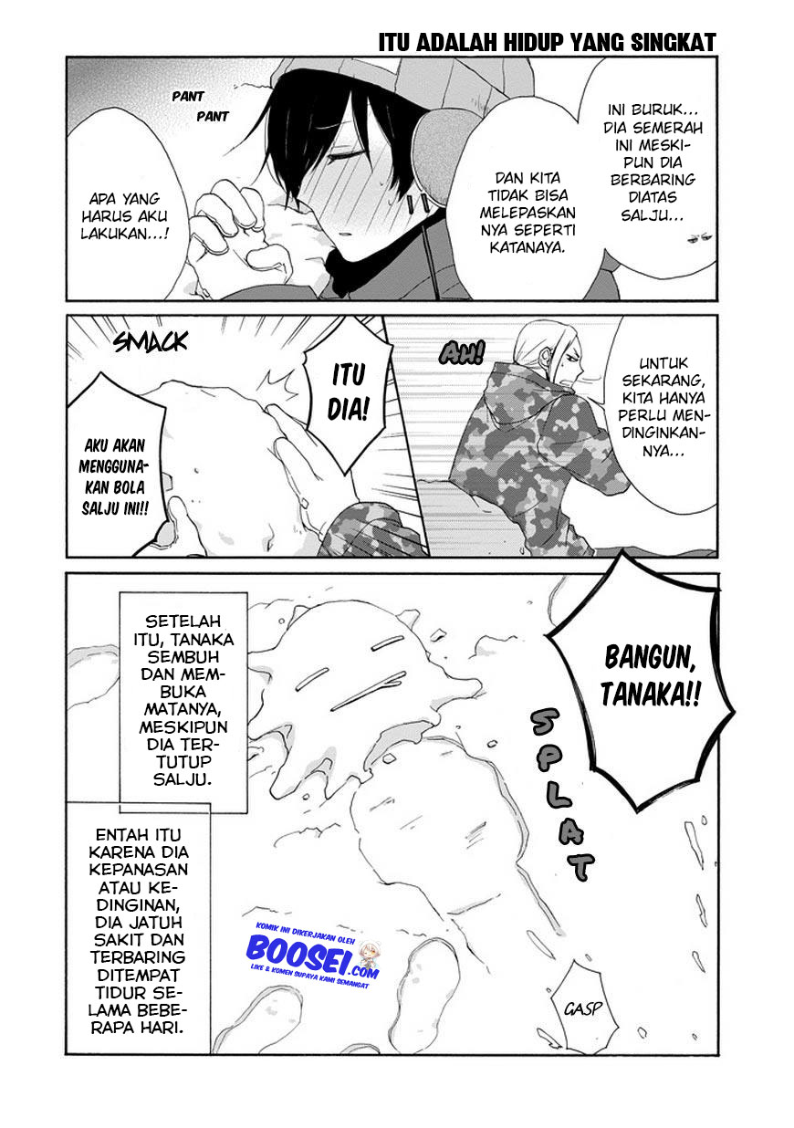 Tanaka-kun wa Itsumo Kedaruge Chapter 36 - halaman 14