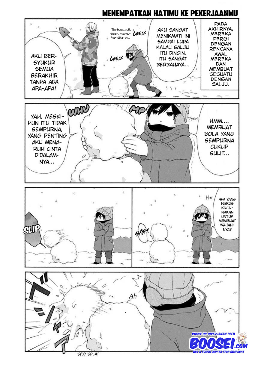 Tanaka-kun wa Itsumo Kedaruge Chapter 36 - halaman 9