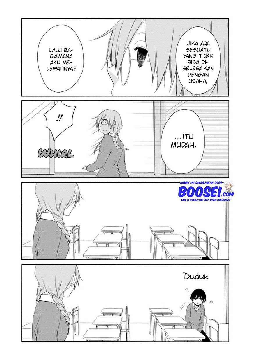 Tanaka-kun wa Itsumo Kedaruge Chapter 38 - halaman 16