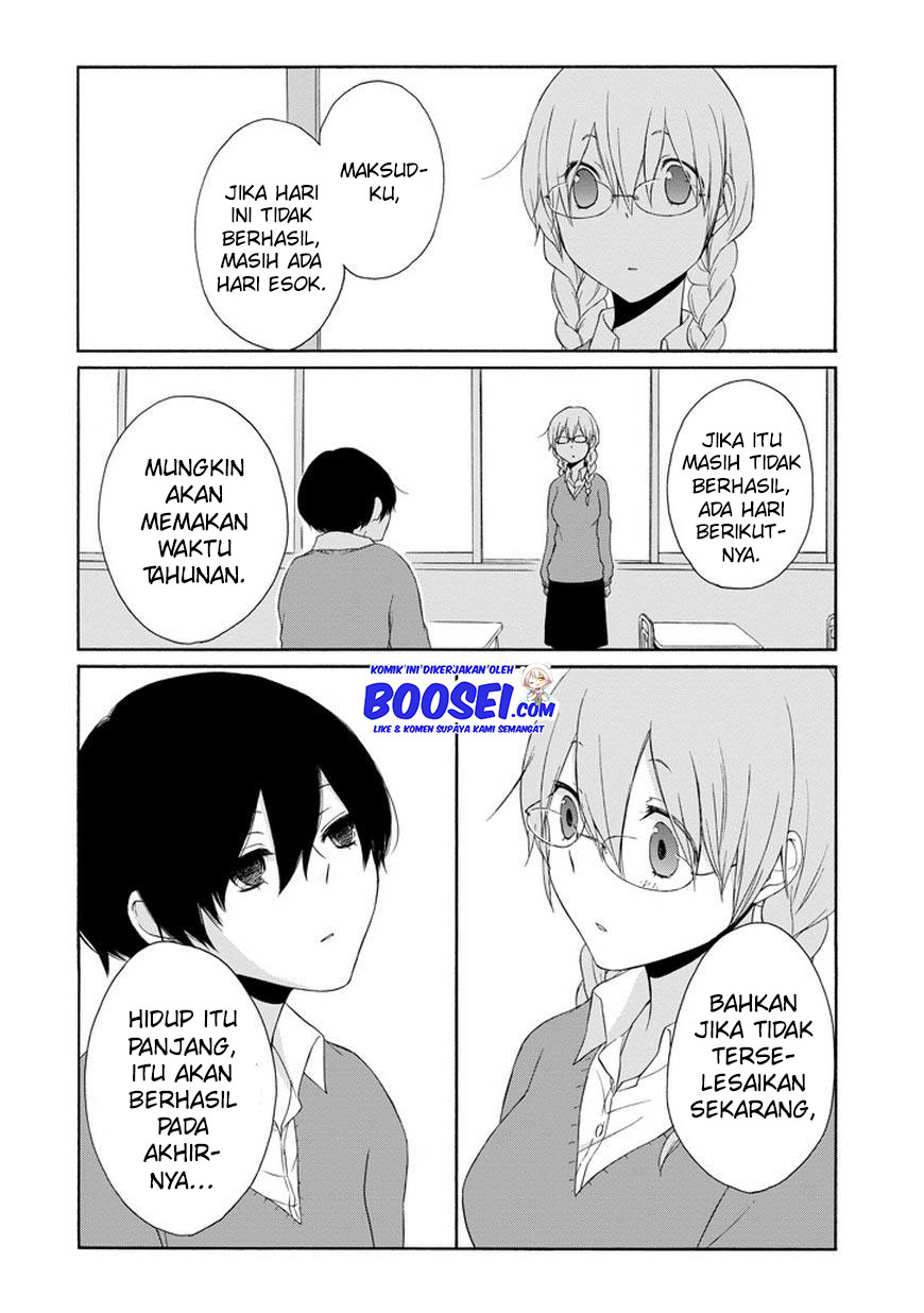 Tanaka-kun wa Itsumo Kedaruge Chapter 38 - halaman 18