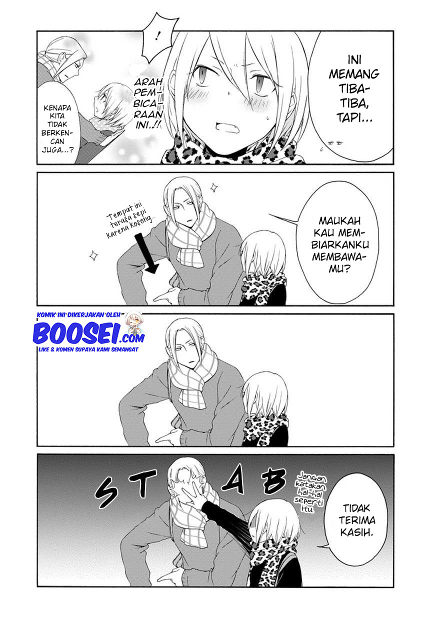 Tanaka-kun wa Itsumo Kedaruge Chapter 39 - halaman 14