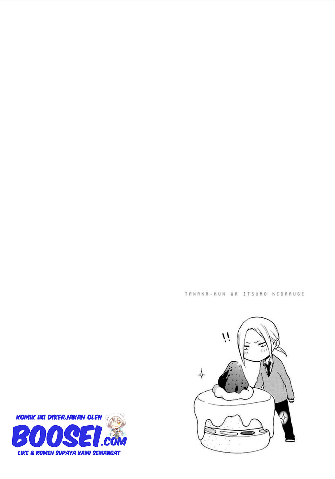 Tanaka-kun wa Itsumo Kedaruge Chapter 40 - halaman 16