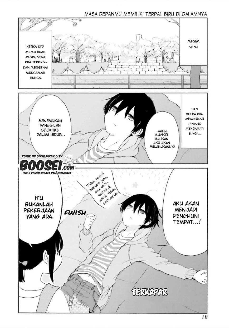 Tanaka-kun wa Itsumo Kedaruge Chapter 41 - halaman 4