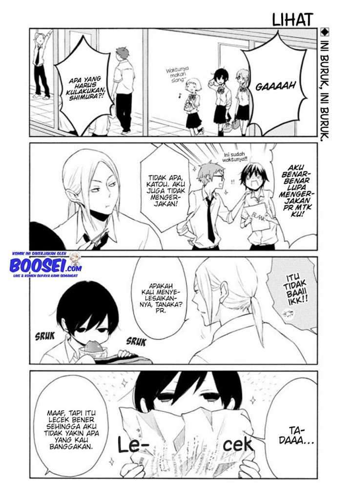 Tanaka-kun wa Itsumo Kedaruge Chapter 48 - halaman 4