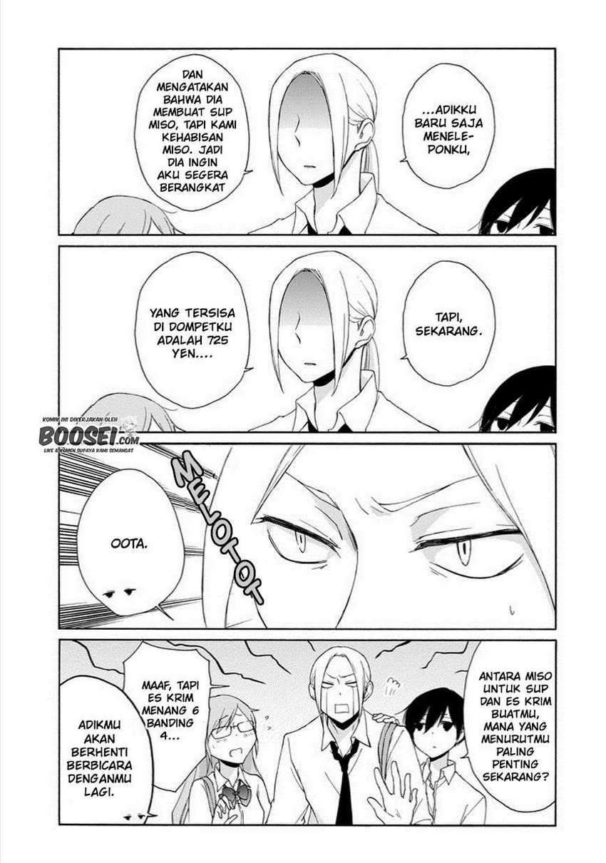 Tanaka-kun wa Itsumo Kedaruge Chapter 49 - halaman 15