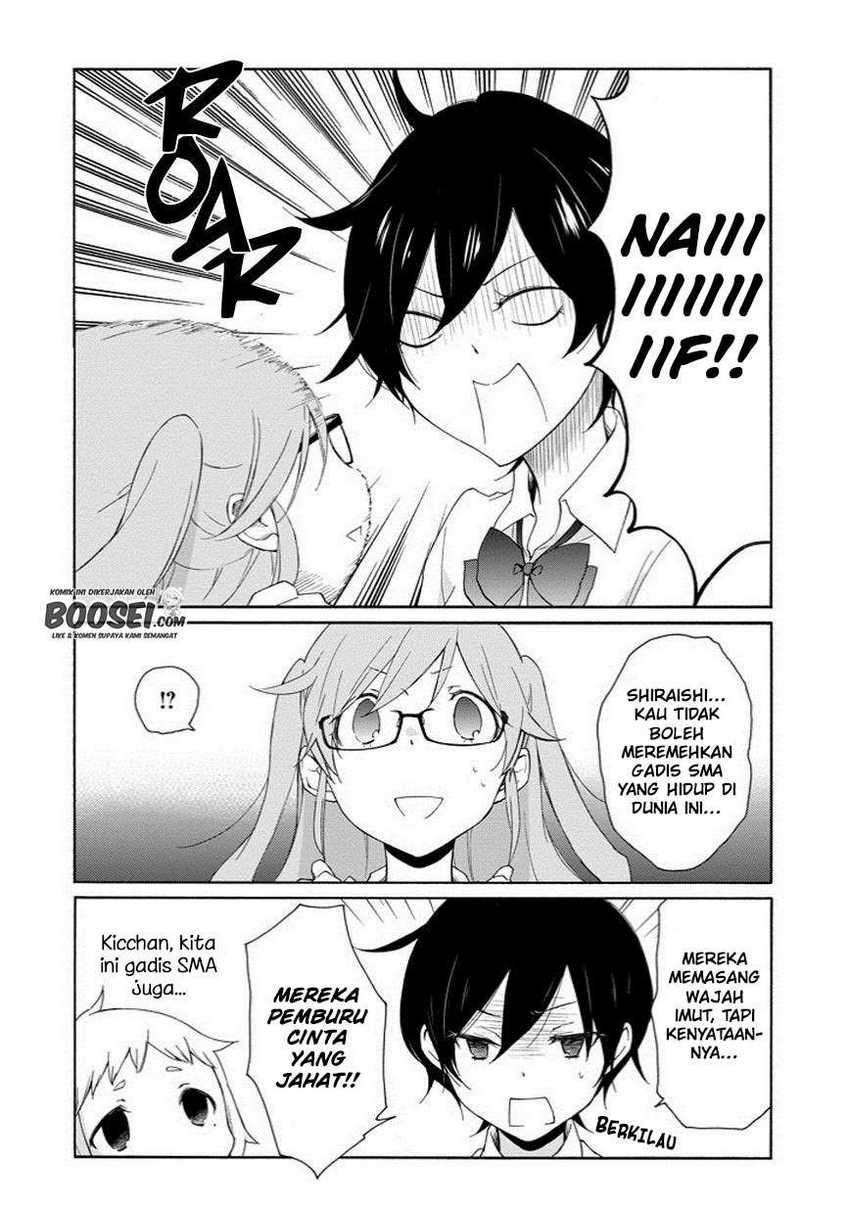 Tanaka-kun wa Itsumo Kedaruge Chapter 49 - halaman 4