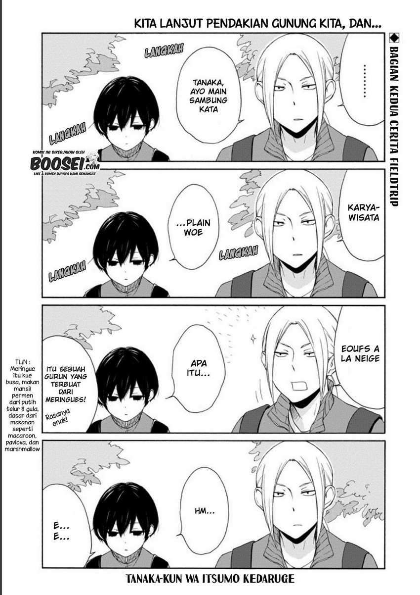 Tanaka-kun wa Itsumo Kedaruge Chapter 55 - halaman 4