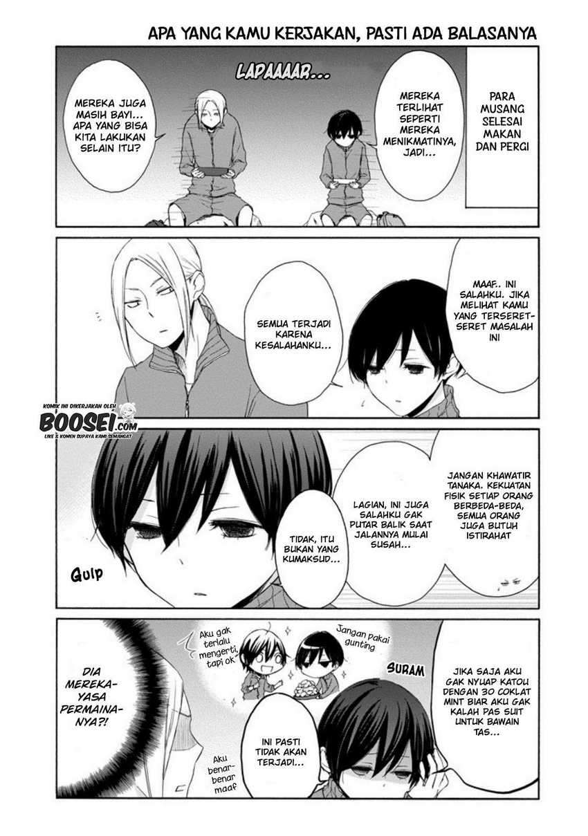 Tanaka-kun wa Itsumo Kedaruge Chapter 55 - halaman 9