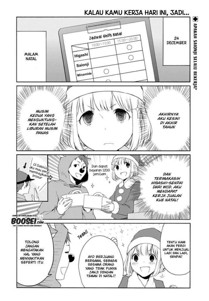 Tanaka-kun wa Itsumo Kedaruge Chapter 57 - halaman 4