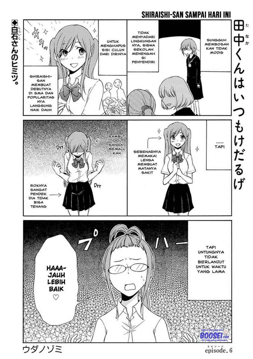 Tanaka-kun wa Itsumo Kedaruge Chapter 6 - halaman 3