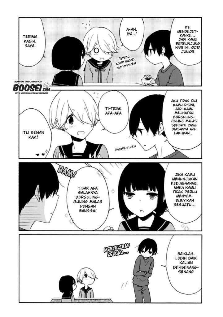 Tanaka-kun wa Itsumo Kedaruge Chapter 61 - halaman 10