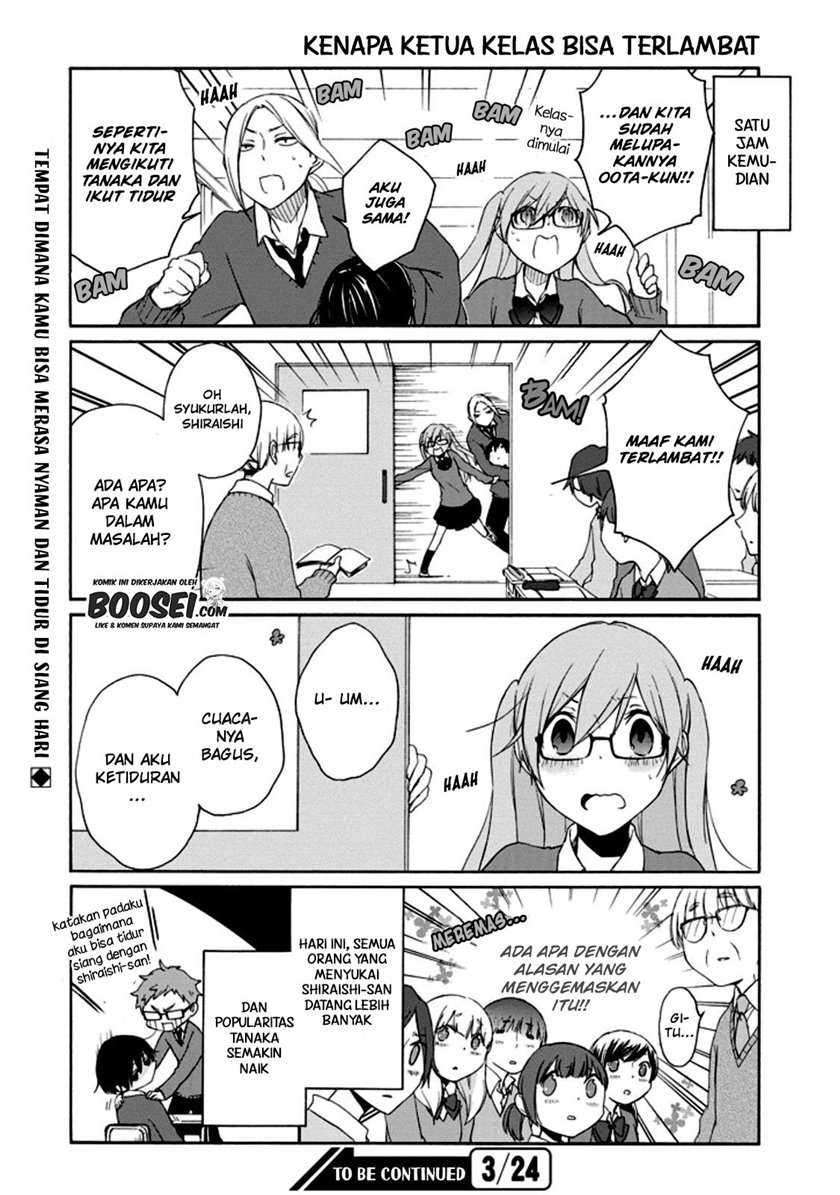 Tanaka-kun wa Itsumo Kedaruge Chapter 62 - halaman 16
