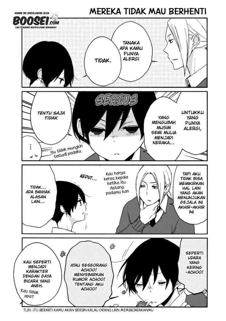 Tanaka-kun wa Itsumo Kedaruge Chapter 63 - halaman 5