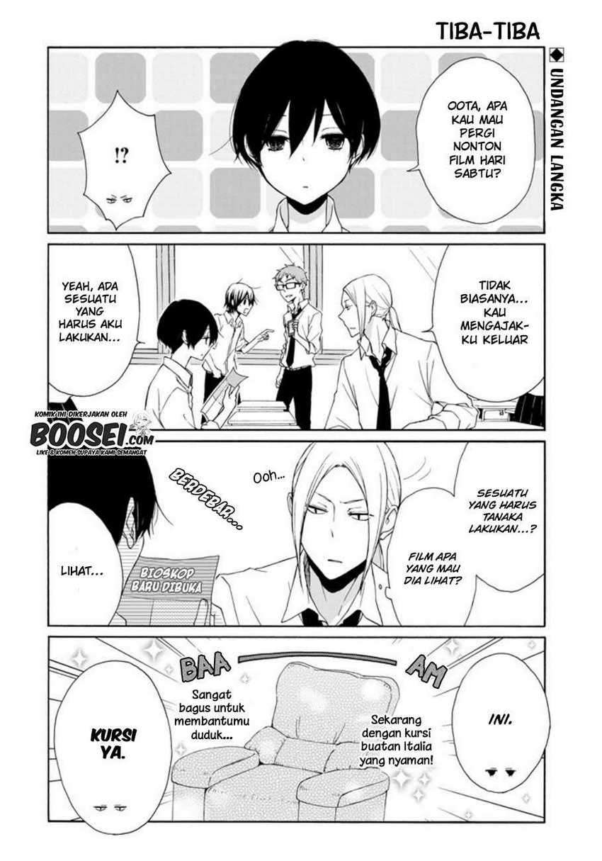 Tanaka-kun wa Itsumo Kedaruge Chapter 65 - halaman 4