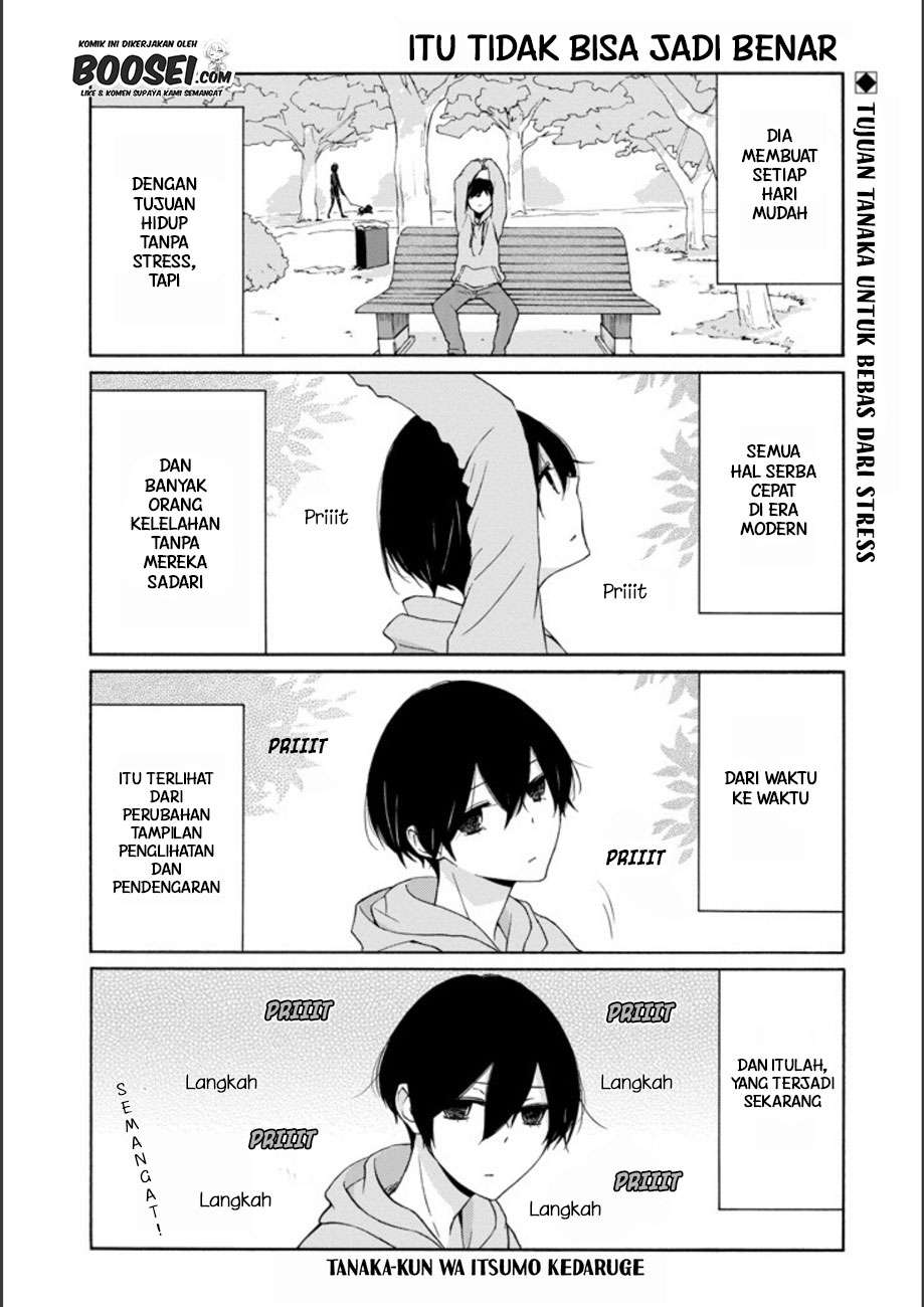Tanaka-kun wa Itsumo Kedaruge Chapter 69 - halaman 3