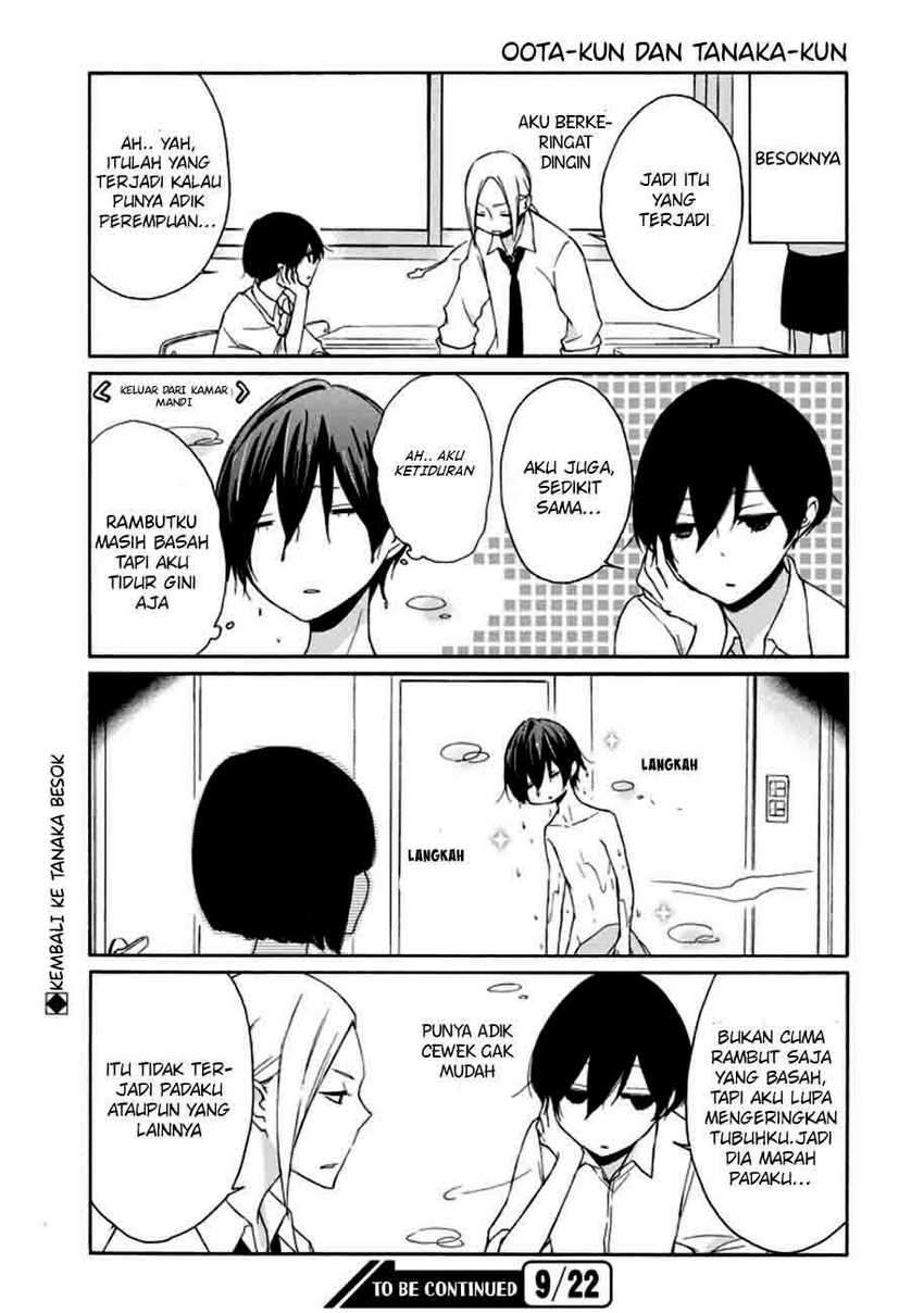 Tanaka-kun wa Itsumo Kedaruge Chapter 73.5 - halaman 9