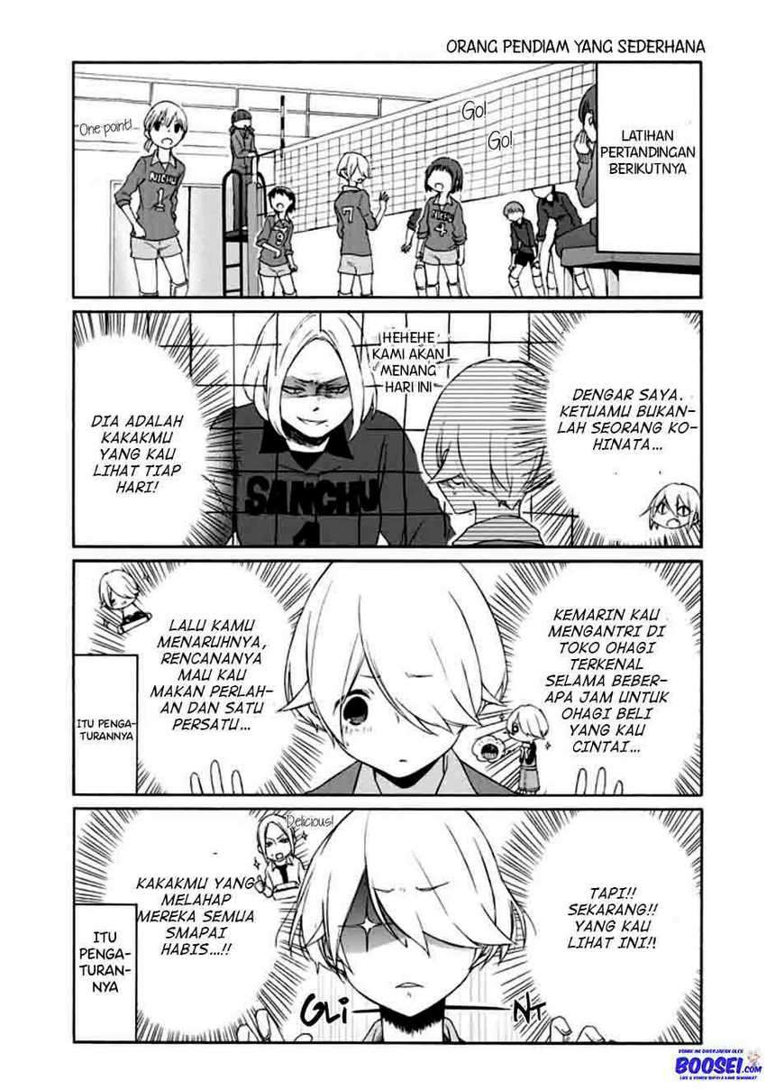 Tanaka-kun wa Itsumo Kedaruge Chapter 74 - halaman 15