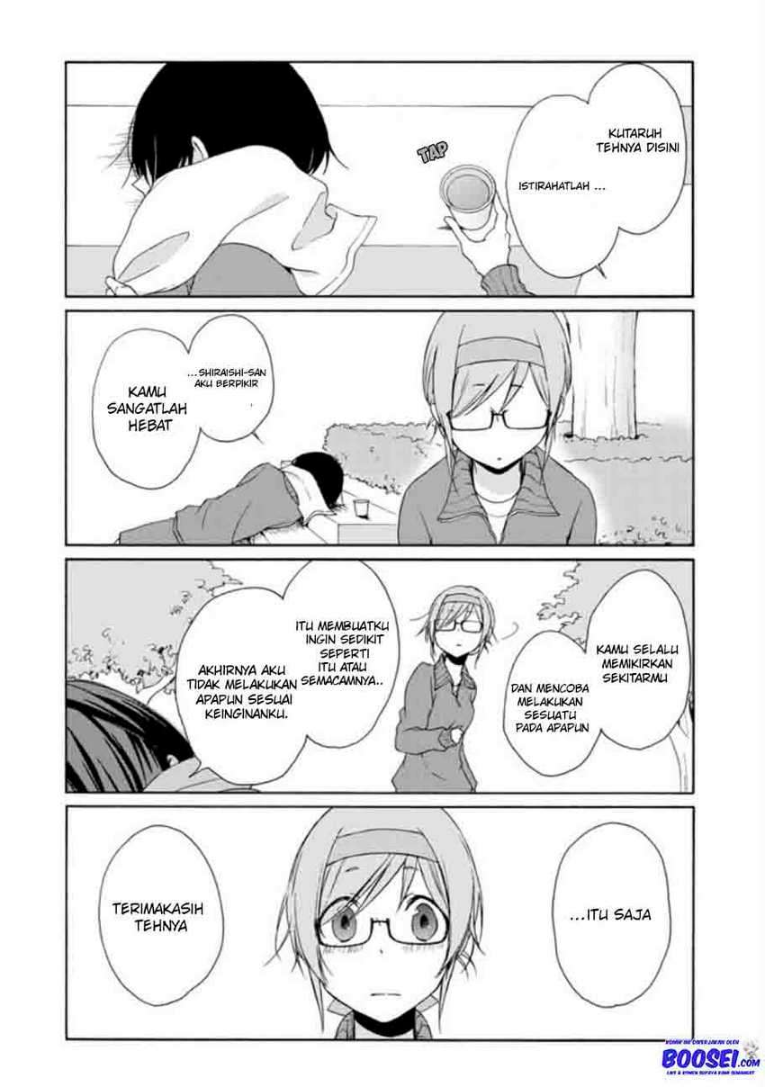 Tanaka-kun wa Itsumo Kedaruge Chapter 78 - halaman 14