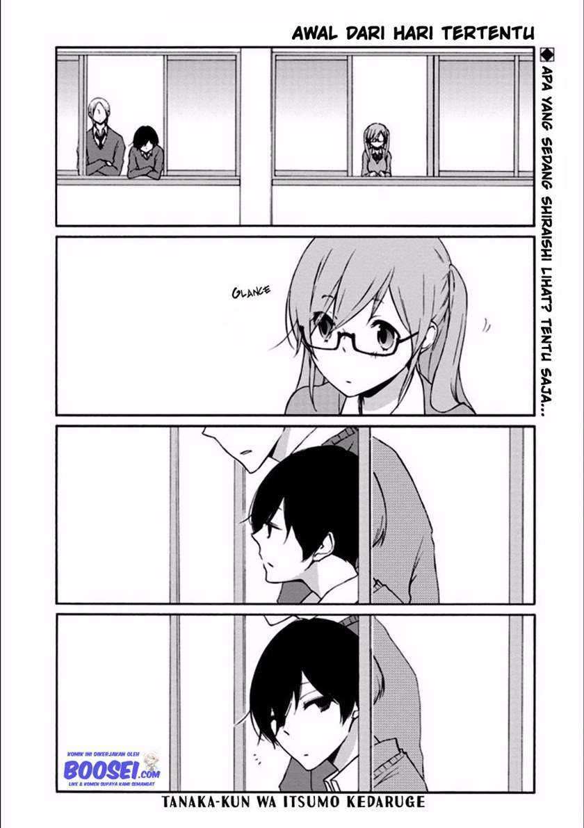 Tanaka-kun wa Itsumo Kedaruge Chapter 81 - halaman 3