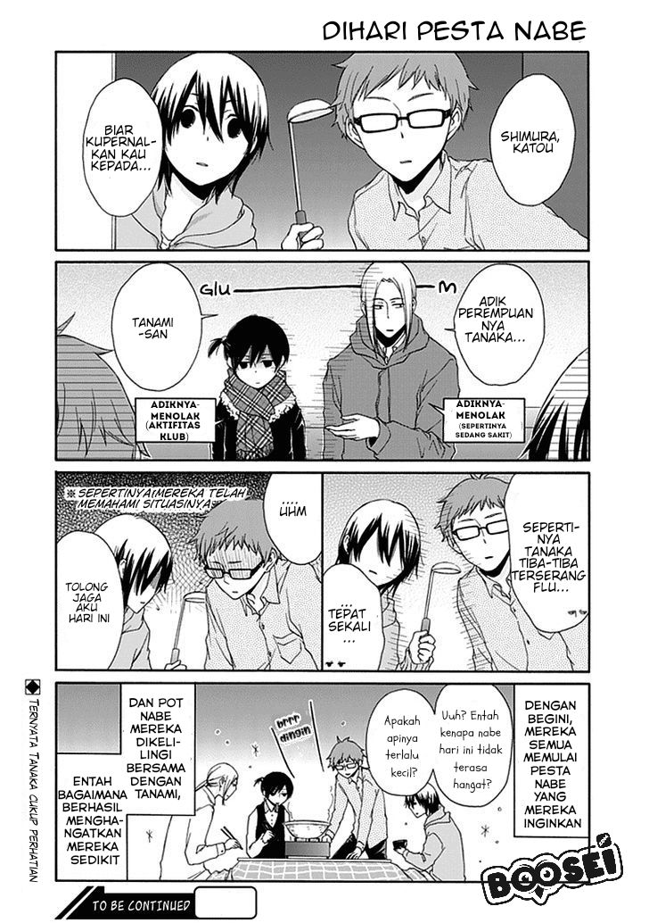 Tanaka-kun wa Itsumo Kedaruge Chapter 9 - halaman 15