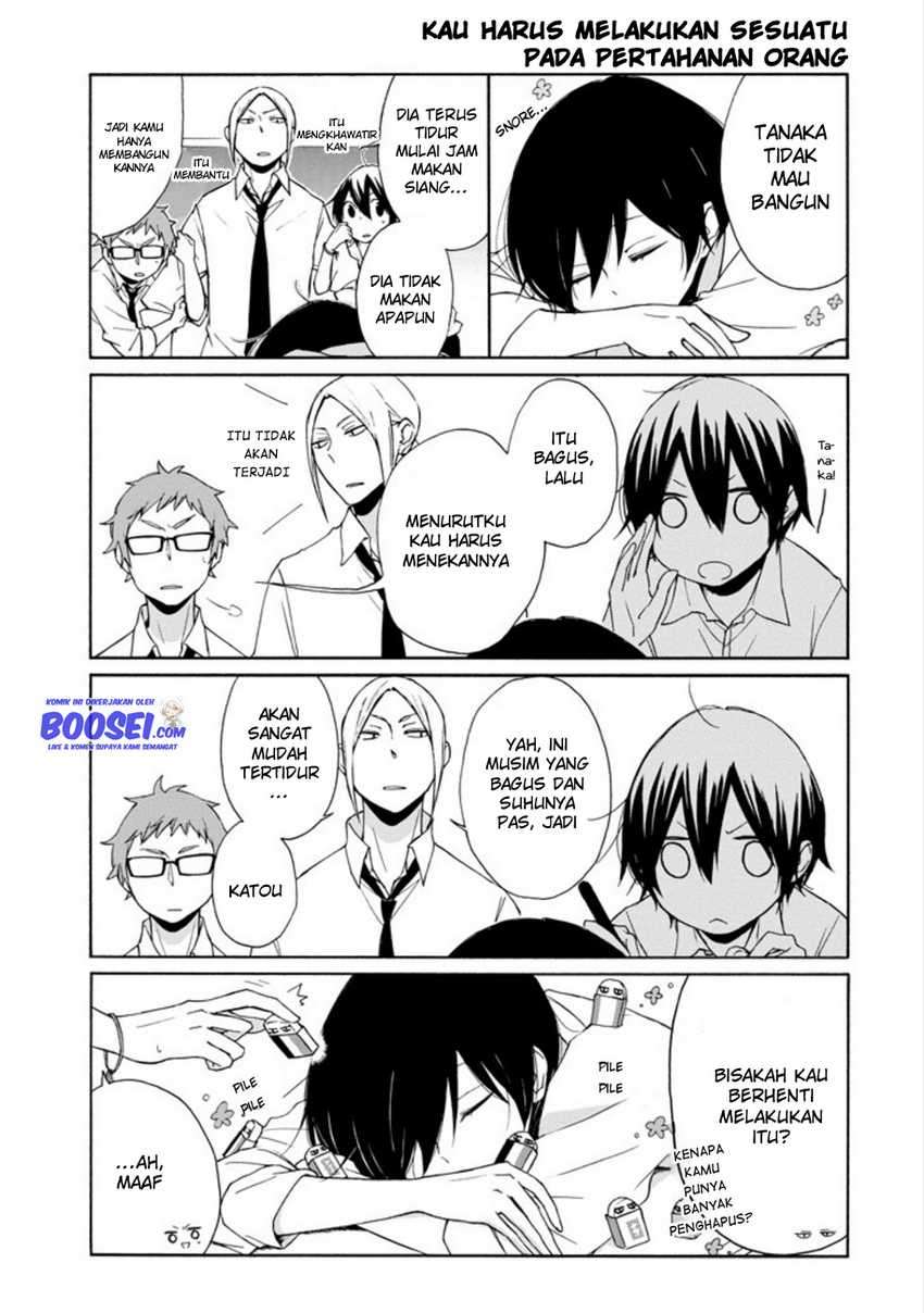 Tanaka-kun wa Itsumo Kedaruge Chapter 90 - halaman 5