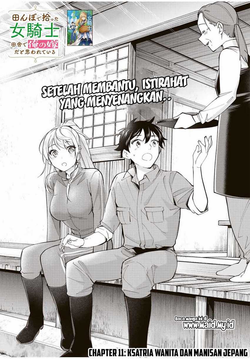 Tanbo de Hirotta Onna Kishi, Inaka de Ore no Yome dato Omowareteiru Chapter 11 - halaman 5