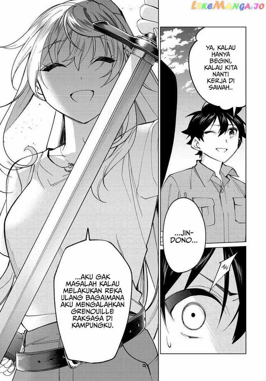 Tanbo de Hirotta Onna Kishi, Inaka de Ore no Yome dato Omowareteiru Chapter 17 - halaman 21