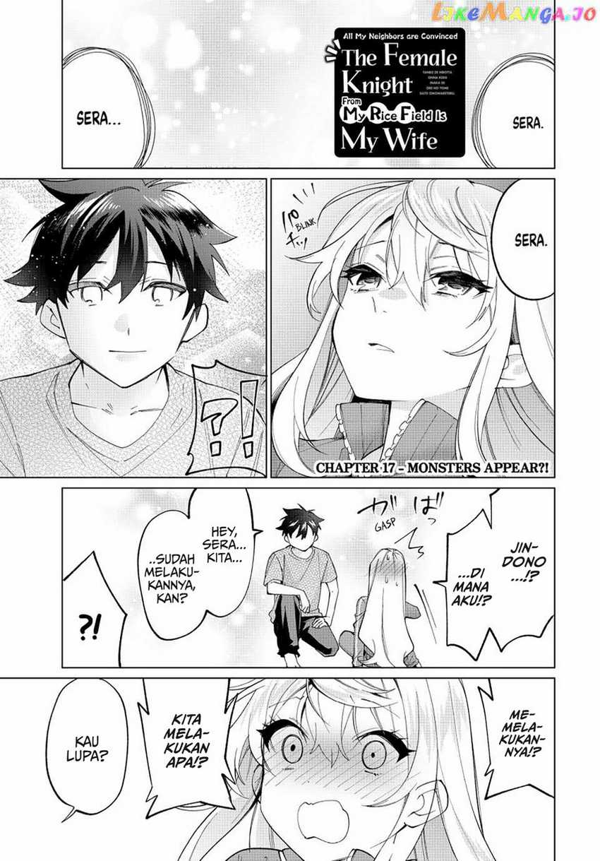 Tanbo de Hirotta Onna Kishi, Inaka de Ore no Yome dato Omowareteiru Chapter 17 - halaman 3
