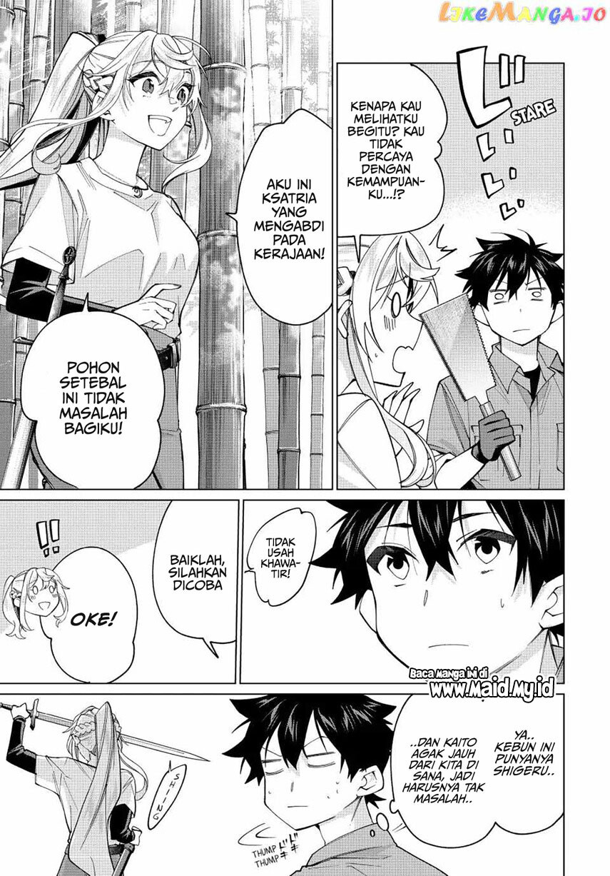 Tanbo de Hirotta Onna Kishi, Inaka de Ore no Yome dato Omowareteiru Chapter 20 - halaman 13