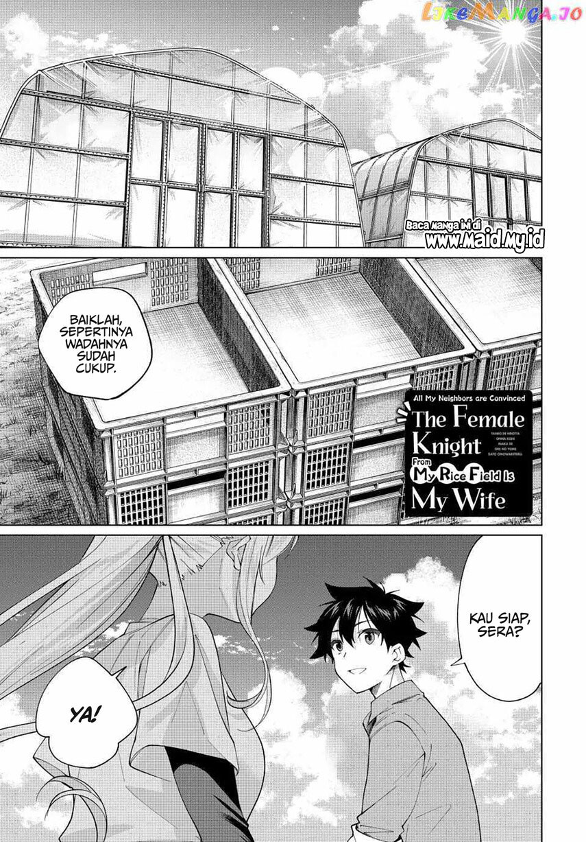 Tanbo de Hirotta Onna Kishi, Inaka de Ore no Yome dato Omowareteiru Chapter 22 - halaman 3