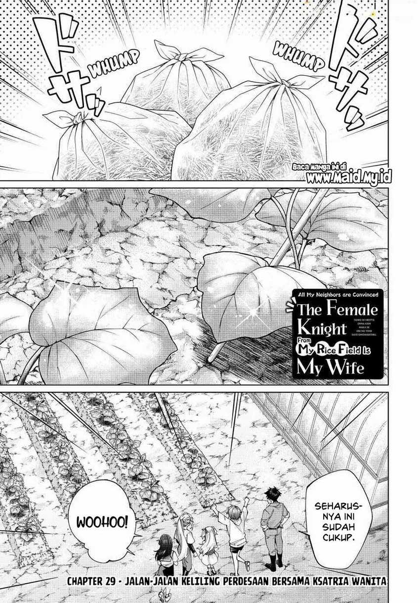 Tanbo de Hirotta Onna Kishi, Inaka de Ore no Yome dato Omowareteiru Chapter 29 - halaman 3