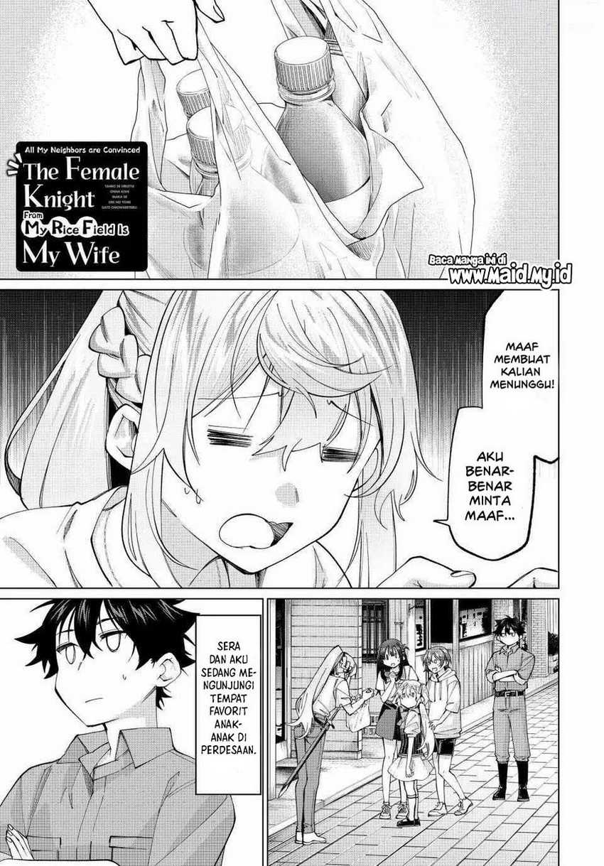 Tanbo de Hirotta Onna Kishi, Inaka de Ore no Yome dato Omowareteiru Chapter 30 - halaman 3