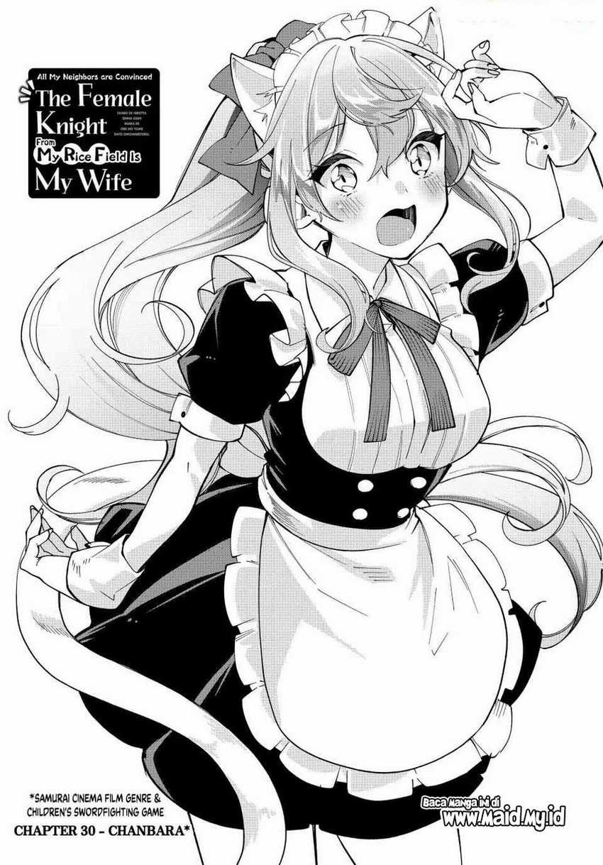 Tanbo de Hirotta Onna Kishi, Inaka de Ore no Yome dato Omowareteiru Chapter 30 - halaman 5