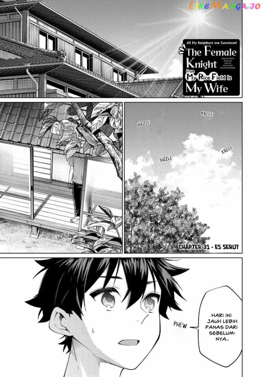 Tanbo de Hirotta Onna Kishi, Inaka de Ore no Yome dato Omowareteiru Chapter 31 - halaman 3