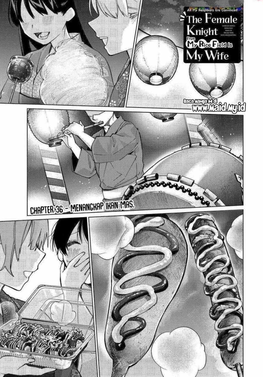 Tanbo de Hirotta Onna Kishi, Inaka de Ore no Yome dato Omowareteiru Chapter 36 - halaman 3