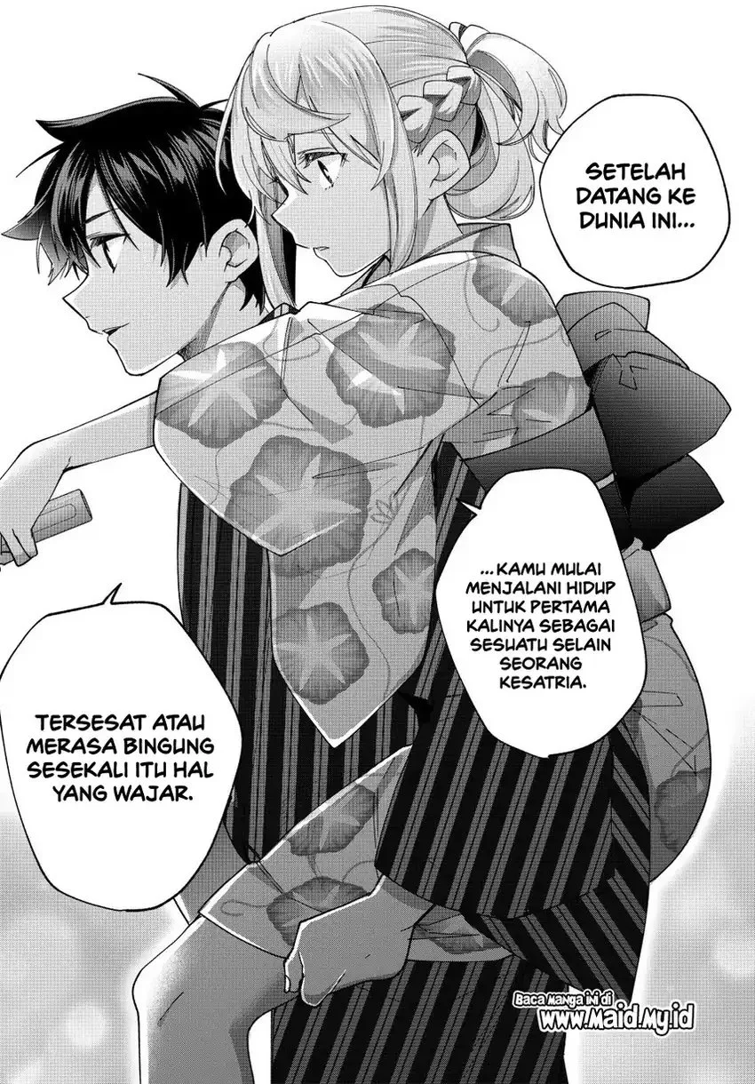 Tanbo de Hirotta Onna Kishi, Inaka de Ore no Yome dato Omowareteiru Chapter 38 - halaman 18