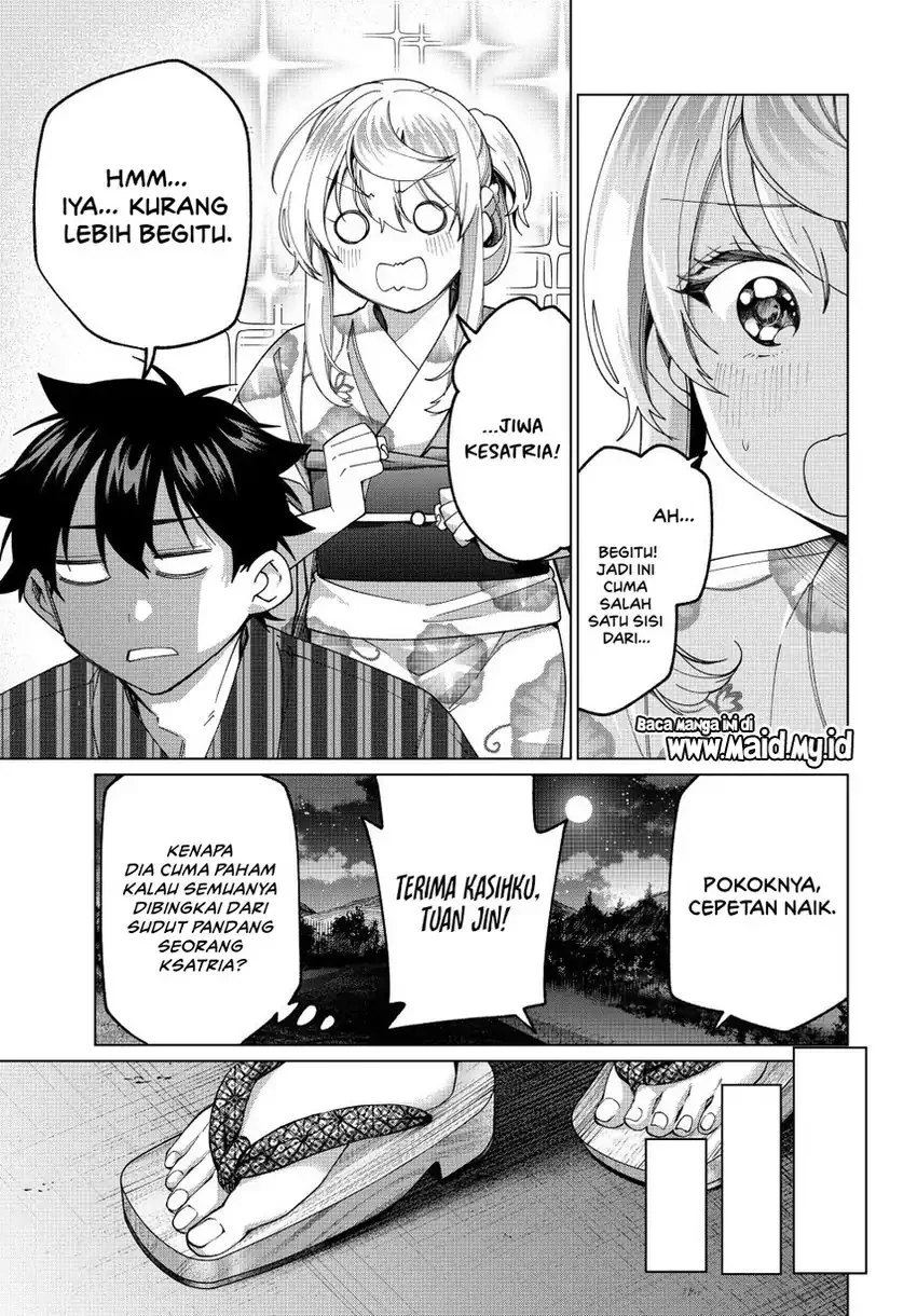 Tanbo de Hirotta Onna Kishi, Inaka de Ore no Yome dato Omowareteiru Chapter 38 - halaman 9