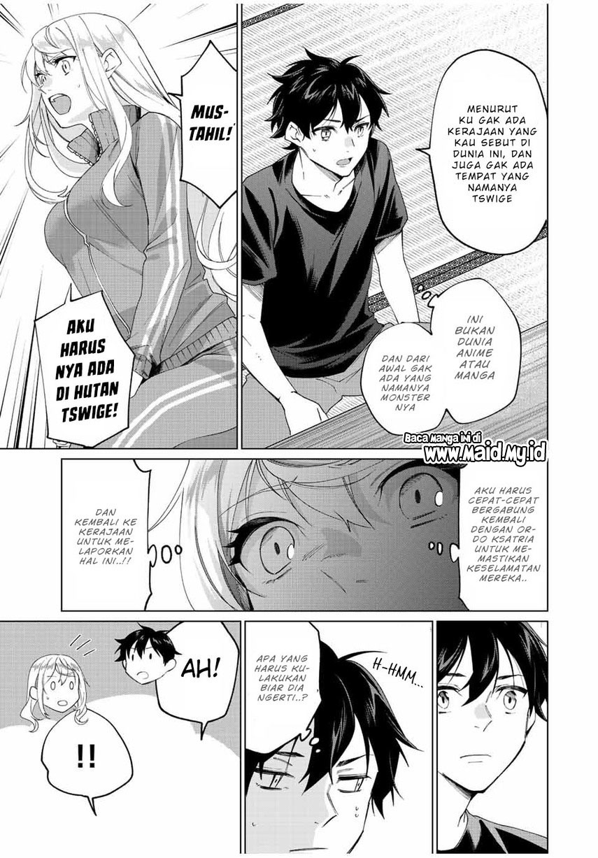 Tanbo de Hirotta Onna Kishi, Inaka de Ore no Yome dato Omowareteiru Chapter 4 - halaman 9