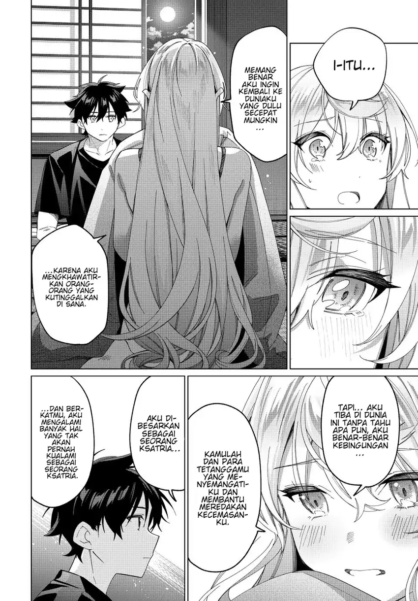 Tanbo de Hirotta Onna Kishi, Inaka de Ore no Yome dato Omowareteiru Chapter 42 - halaman 12